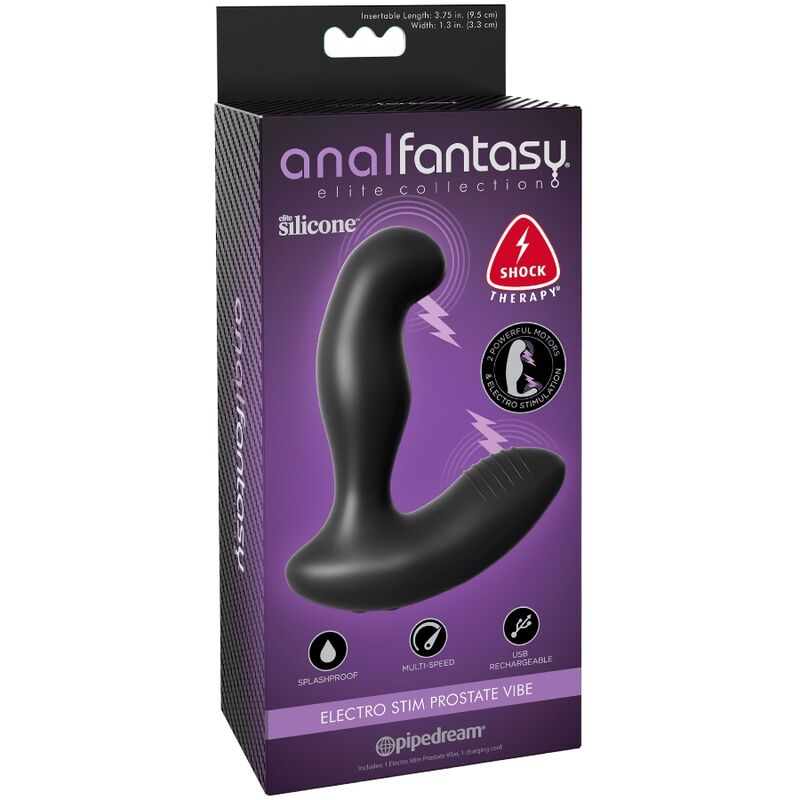 Masajeador De Próstata Con Electroestimulación Y Vibración 3 Masajeador De Próstata Con Electroestimulación Y Vibración - Imagen 3