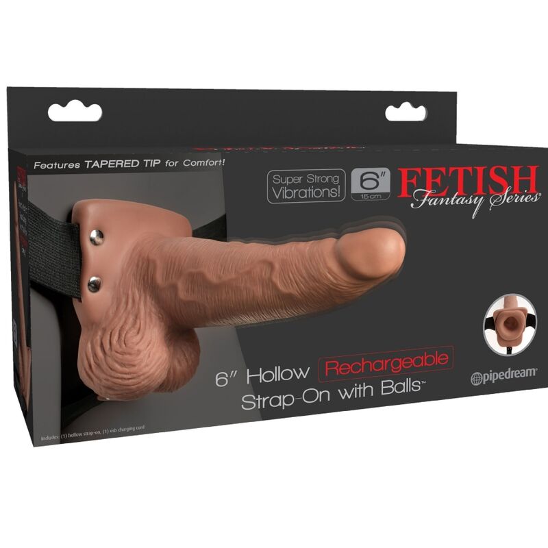 Fetish Fantasy Series - Arnés Ajustable Pene Realístico Con Testículos Recargable Y Vibrador 15 Cm 6 Fetish Fantasy Series - Arnés Ajustable Pene Realístico Con Testículos Recargable Y Vibrador 15 Cm - Imagen 6
