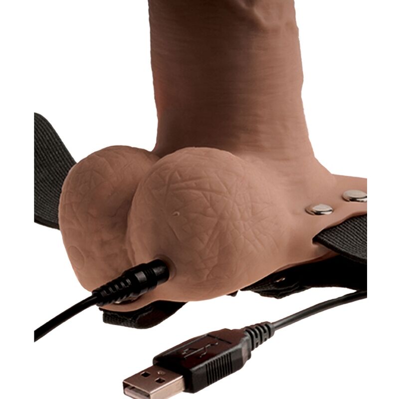 Fetish Fantasy Series - Arnés Ajustable Pene Realístico Con Testículos Recargable Y Vibrador 15 Cm 2 Fetish Fantasy Series - Arnés Ajustable Pene Realístico Con Testículos Recargable Y Vibrador 15 Cm - Imagen 2