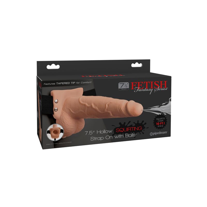 Fetish Fantasy Series - Arnés Ajustable Pene Realístico Con Testículos Squirting 19 Cm 5 Fetish Fantasy Series - Arnés Ajustable Pene Realístico Con Testículos Squirting 19 Cm - Imagen 5