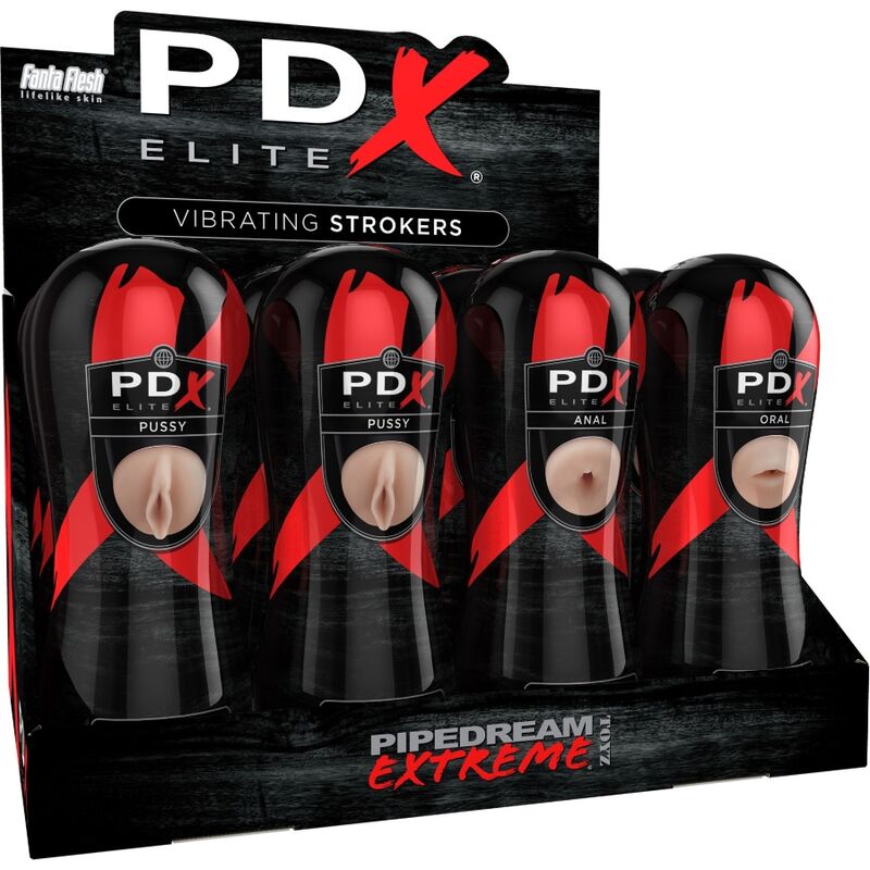 Pdx Elite - Set Masturbador Stroker 12 Unidades: 6X Vagina, 3X Ano, 3X Boca 1 Pdx Elite - Set Masturbador Stroker 12 Unidades: 6X Vagina, 3X Ano, 3X Boca