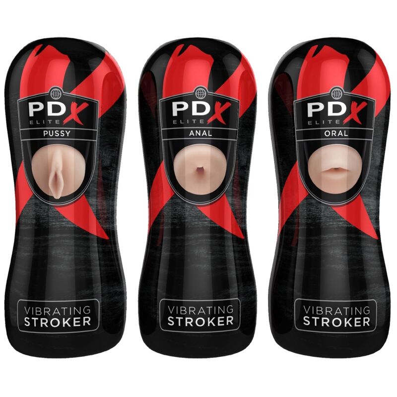 Pdx Elite - Set Masturbador Stroker 12 Unidades: 6X Vagina, 3X Ano, 3X Boca 2 Pdx Elite - Set Masturbador Stroker 12 Unidades: 6X Vagina, 3X Ano, 3X Boca - Imagen 2