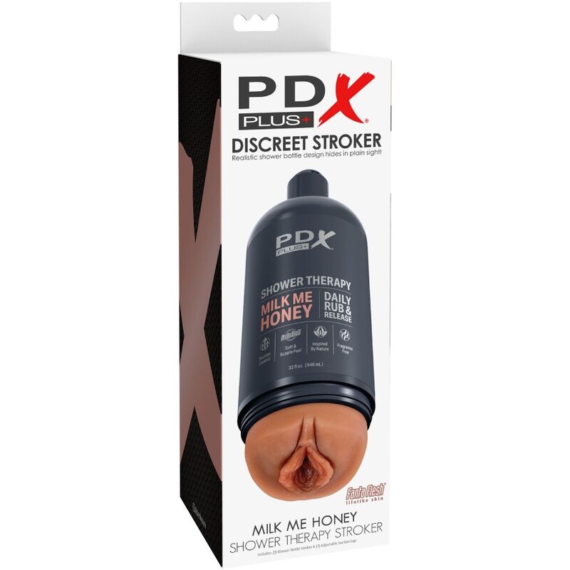 Pdx Plus - Masturbador Stroker Diseño Discreto De Bote Champu Milk Me Honey Caramelo 6 Pdx Plus - Masturbador Stroker Diseño Discreto De Bote Champu Milk Me Honey Caramelo - Imagen 6