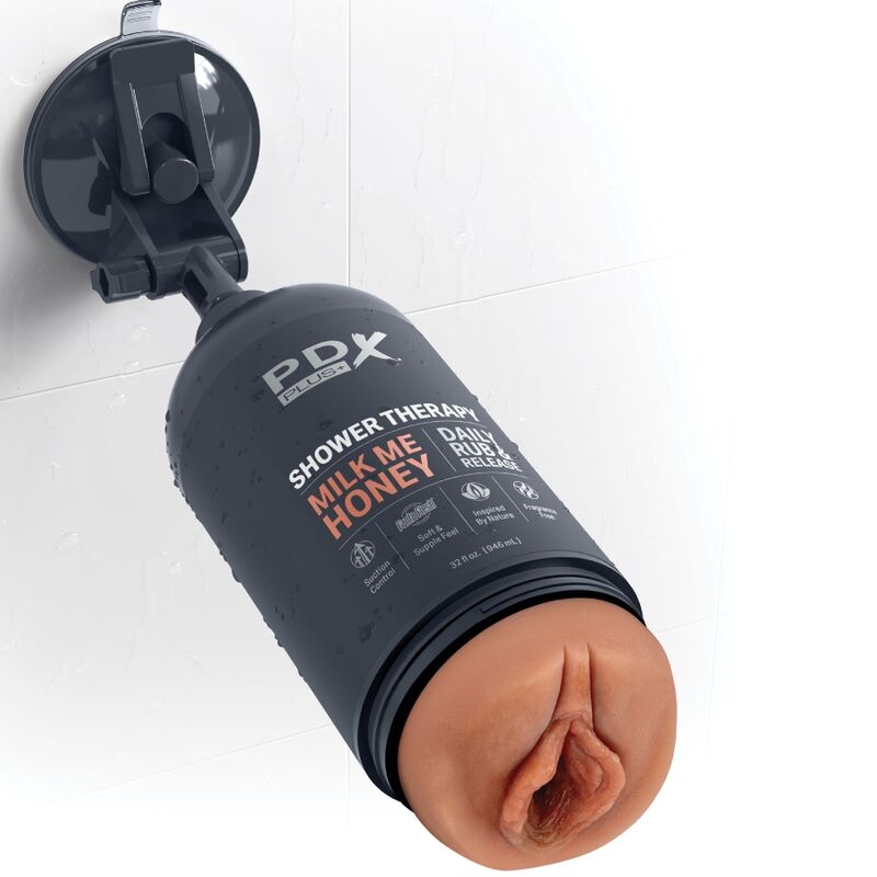 Pdx Plus - Masturbador Stroker Diseño Discreto De Bote Champu Milk Me Honey Caramelo 2 Pdx Plus - Masturbador Stroker Diseño Discreto De Bote Champu Milk Me Honey Caramelo - Imagen 2