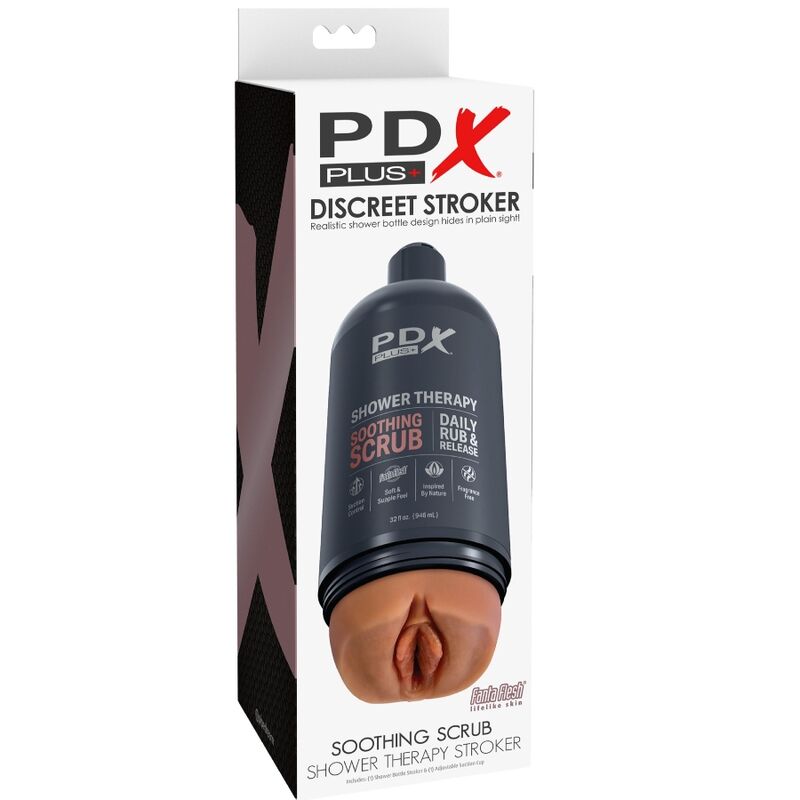 Pdx Plus - Masturbador Stroker Diseño Discreto De Bote Champu Soothing Scrub Caramelo 5 Pdx Plus - Masturbador Stroker Diseño Discreto De Bote Champu Soothing Scrub Caramelo - Imagen 5