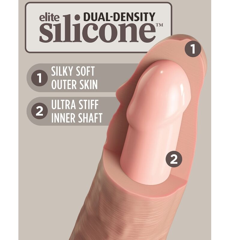 King Cock - Élite Dildo Realístico Silicona 15.2 Cm 4 King Cock - Élite Dildo Realístico Silicona 15.2 Cm - Imagen 4