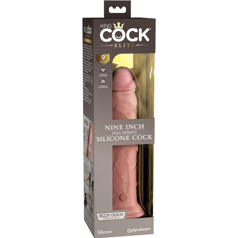 King Cock - Élite Dildo Realístico Silicona 23 Cm 5 King Cock - Élite Dildo Realístico Silicona 23 Cm - Imagen 5
