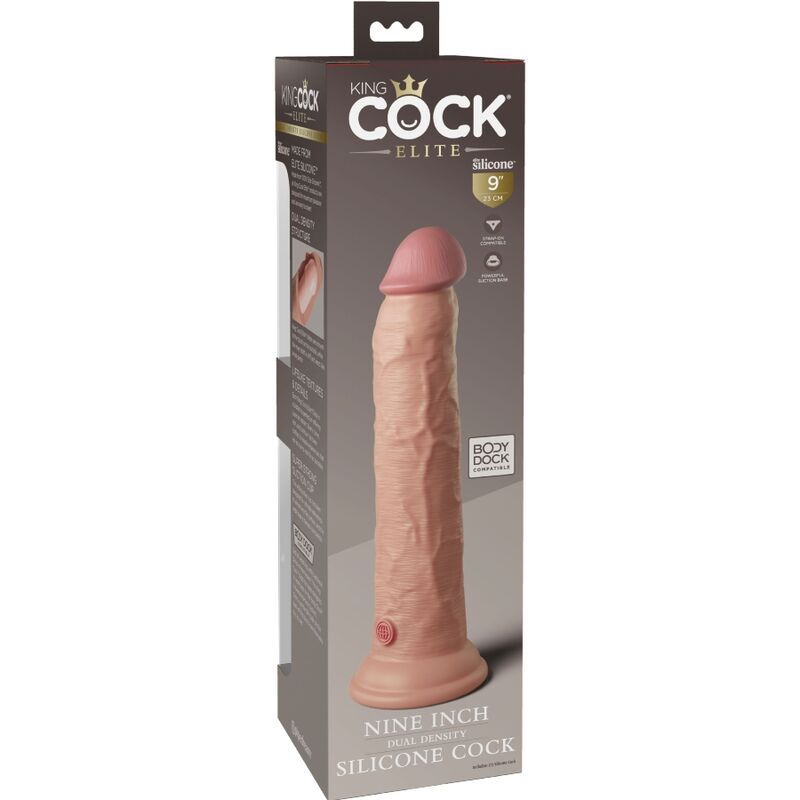 King Cock - Élite Dildo Realístico Silicona 23 Cm 6 King Cock - Élite Dildo Realístico Silicona 23 Cm - Imagen 6