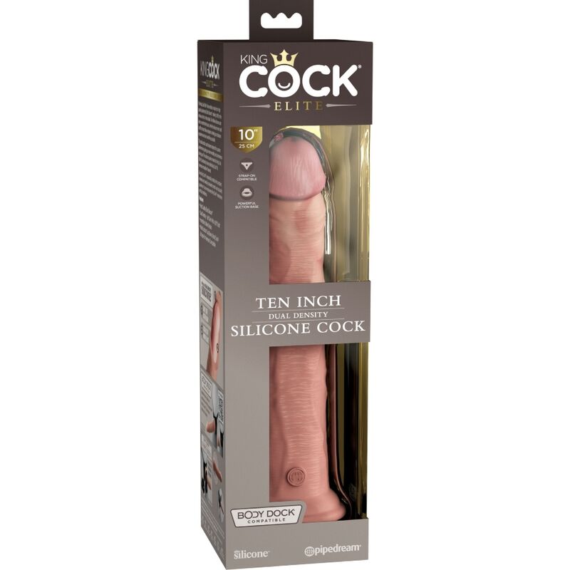 King Cock - Élite Dildo Realístico Silicona 25.4 Cm 5 King Cock - Élite Dildo Realístico Silicona 25.4 Cm - Imagen 5