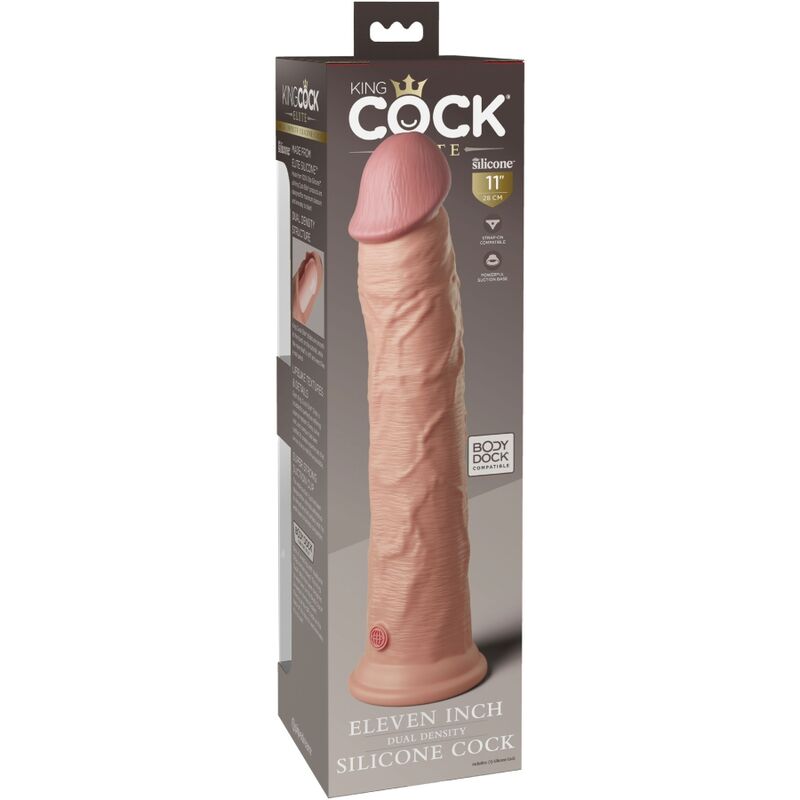 King Cock - Élite Dildo Realístico Silicona 28 Cm 5 King Cock - Élite Dildo Realístico Silicona 28 Cm - Imagen 5