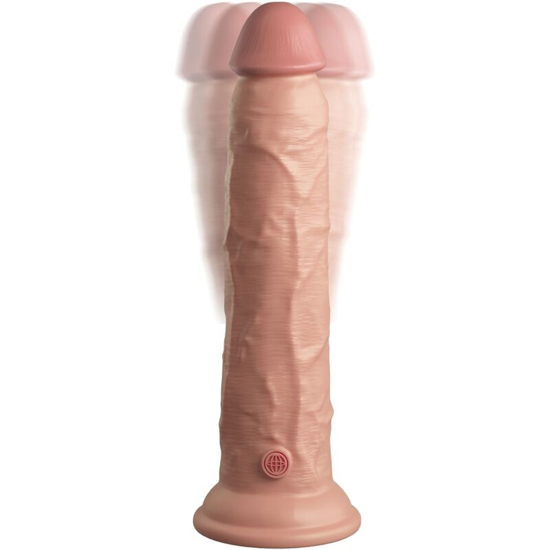 King Cock - Élite Dildo Realístico Vibrador &Amp; Silicona Control Remoto 23 Cm 5 King Cock - Élite Dildo Realístico Vibrador &Amp; Silicona Control Remoto 23 Cm - Imagen 5