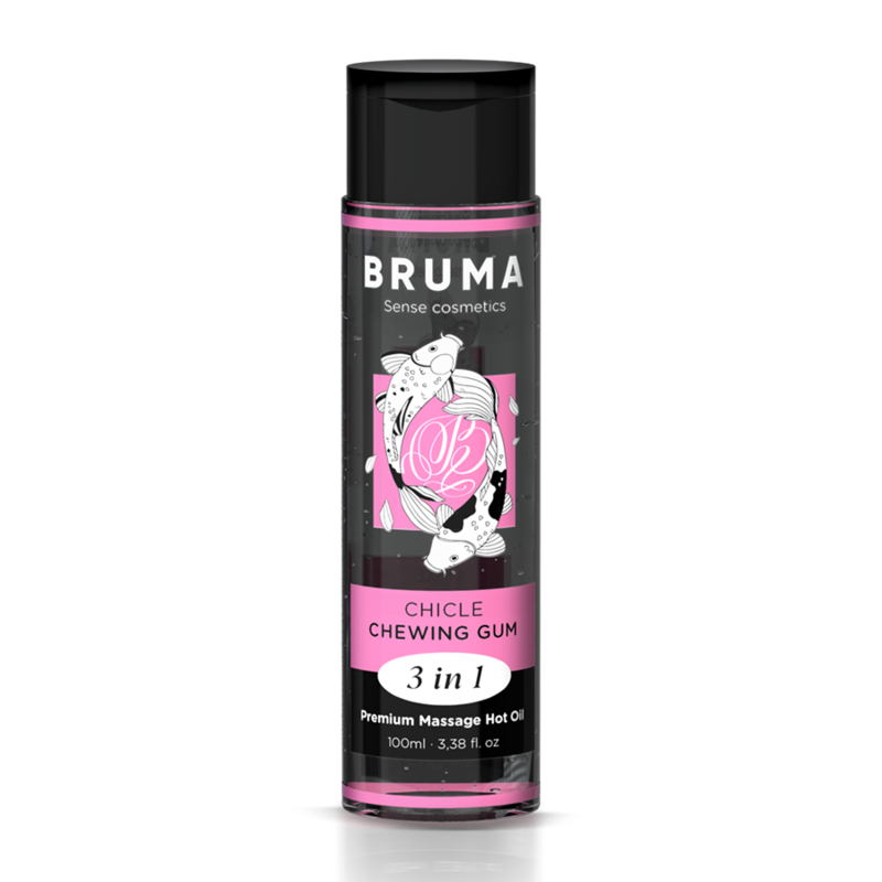 Bruma - Aceite De Masaje Premium Efecto Calor Sabor Chicle 3 En 1 - 100 Ml 2 Bruma - Aceite De Masaje Premium Efecto Calor Sabor Chicle 3 En 1 - 100 Ml - Imagen 2