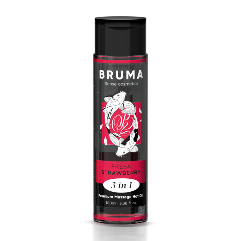 Bruma - Aceite De Masaje Premium Efecto Calor Sabor Fresa 3 En 1 - 100 Ml 1 Bruma - Aceite De Masaje Premium Efecto Calor Sabor Fresa 3 En 1 - 100 Ml