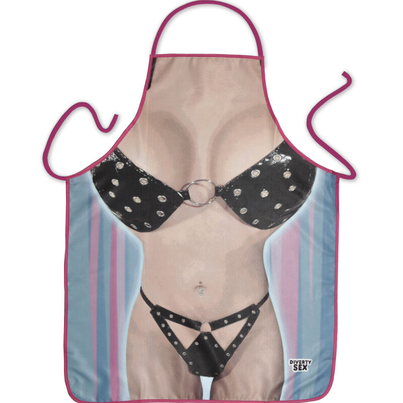 Diablo Picante - Delantal Bikini Mujer 1 Diablo Picante - Delantal Bikini Mujer