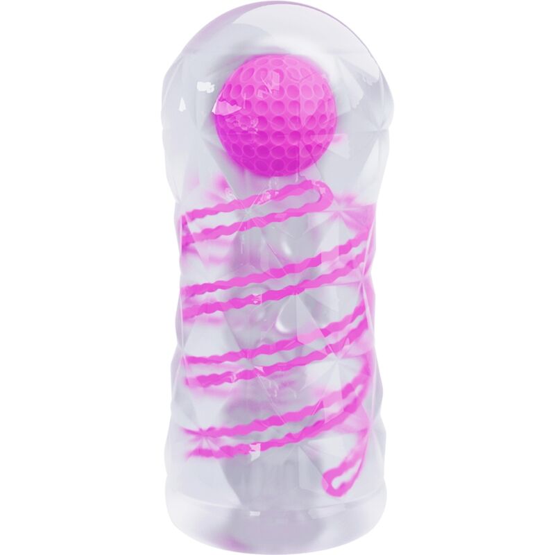 Pretty Love - Masturbador Masculino Fantasy Espiral Interna Y Bolas Transparente 2 Pretty Love - Masturbador Masculino Fantasy Espiral Interna Y Bolas Transparente - Imagen 2