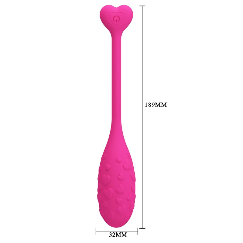 Pretty Love - Huevo Vibrador Pescador Rosa Controlado Por App 4 Pretty Love - Huevo Vibrador Pescador Rosa Controlado Por App - Imagen 4