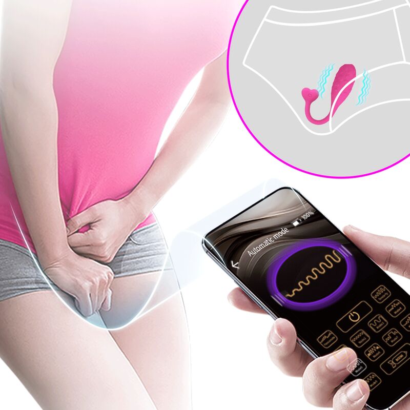 Pretty Love - Huevo Vibrador Pescador Rosa Controlado Por App 6 Pretty Love - Huevo Vibrador Pescador Rosa Controlado Por App - Imagen 6