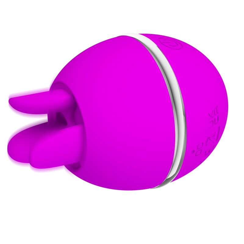 Pretty Love - Vibrador De Silicona Redondo Gemini Ball Morado 8 Pretty Love - Vibrador De Silicona Redondo Gemini Ball Morado - Imagen 8