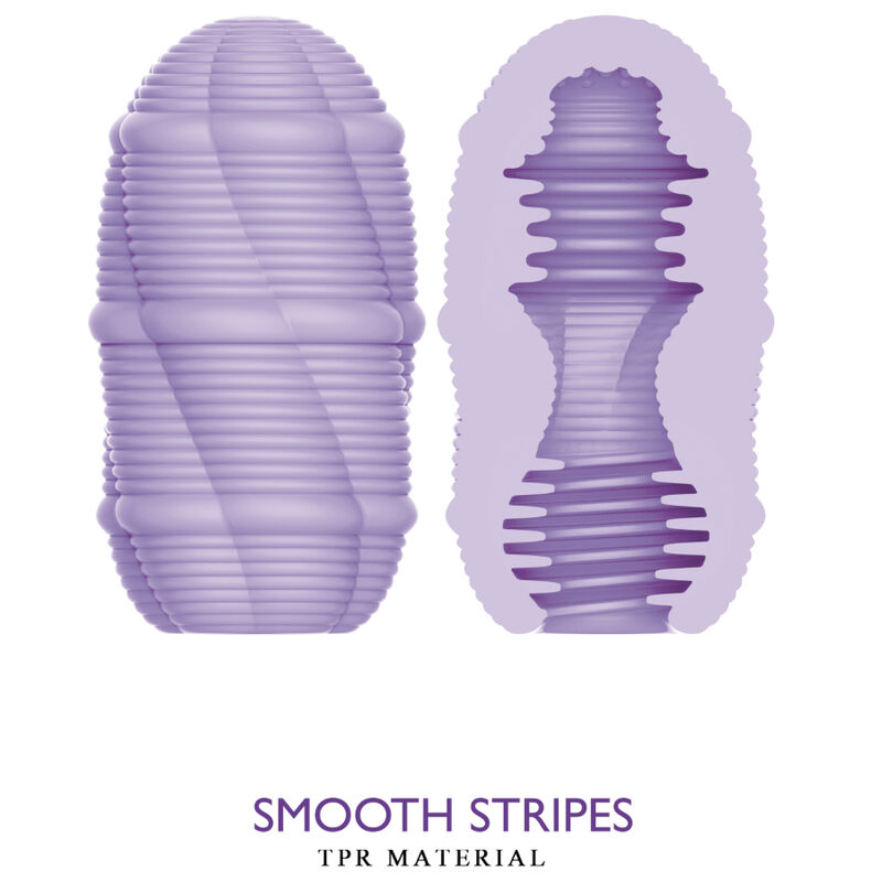 Pretty Love - Huevo Masturbador Smooth Stripes Cupid 4 Pretty Love - Huevo Masturbador Smooth Stripes Cupid - Imagen 4
