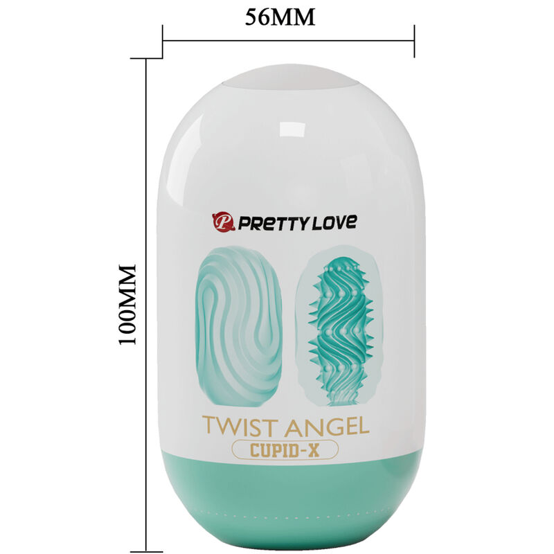 Pretty Love - Huevo Masturbador Twist Angel Cupid 4 Pretty Love - Huevo Masturbador Twist Angel Cupid - Imagen 4