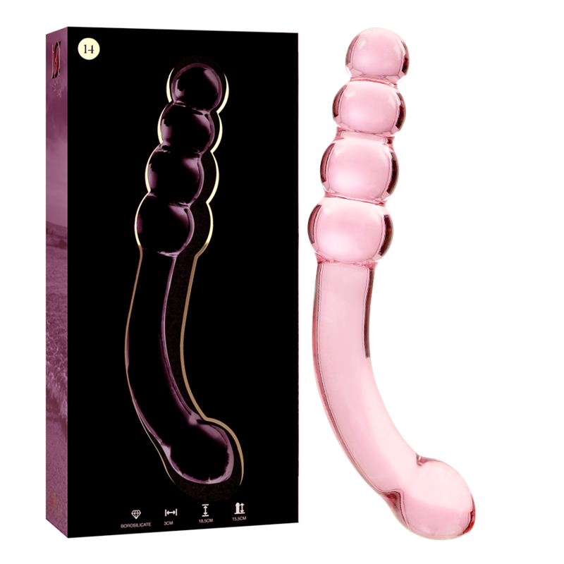 Nebula Series By Ibiza - Modelo 14 Dildo Cristal Transparente 18.5 Cm -O- 3 Cm 8 Nebula Series By Ibiza - Modelo 14 Dildo Cristal Transparente 18.5 Cm -O- 3 Cm - Imagen 8