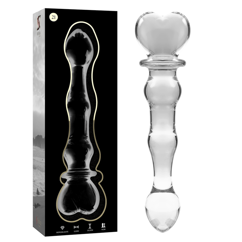 Nebula Series By Ibiza - Modelo 21 Dildo Cristal Transparente 20.5 Cm -O- 3.5 Cm 1 Nebula Series By Ibiza - Modelo 21 Dildo Cristal Transparente 20.5 Cm -O- 3.5 Cm