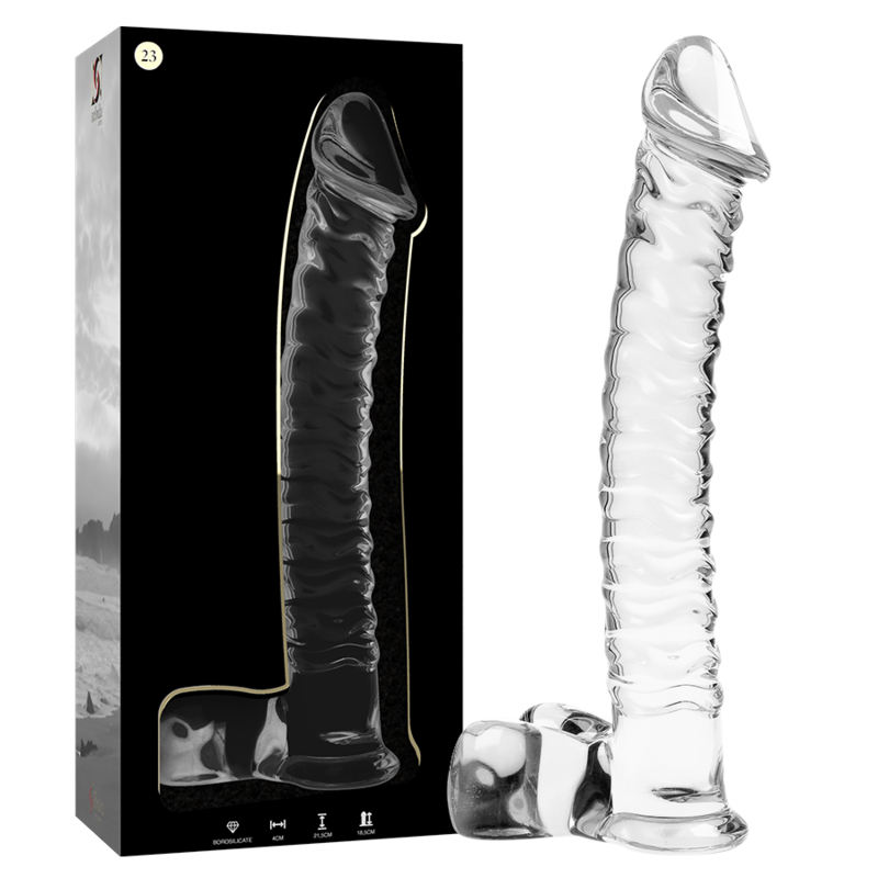 Nebula Series By Ibiza - Modelo 23 Dildo Cristal Transparente 21.5 Cm -O- 4 Cm 1 Nebula Series By Ibiza - Modelo 23 Dildo Cristal Transparente 21.5 Cm -O- 4 Cm