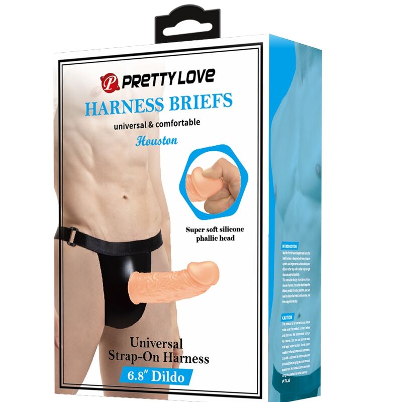 Pretty Love - Harnnes Briefs Con Didlo Incluido 9 Pretty Love - Harnnes Briefs Con Didlo Incluido - Imagen 9