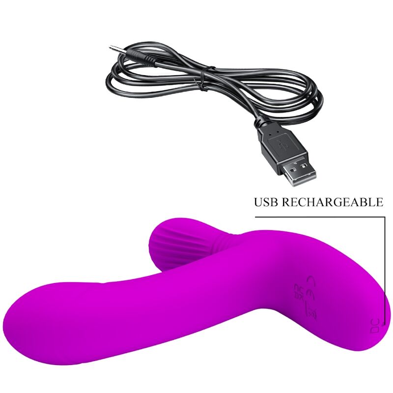 Pretty Love - Geri Masajeador Clitoris Control Remoto Rosa 9 Pretty Love - Geri Masajeador Clitoris Control Remoto Rosa - Imagen 9