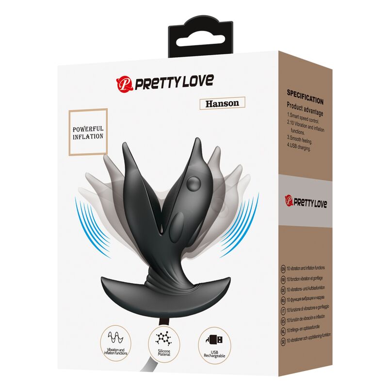 Pretty Love - Plug Anal Delfin Inflable &Amp; Recargable 10 Pretty Love - Plug Anal Delfin Inflable &Amp; Recargable - Imagen 10
