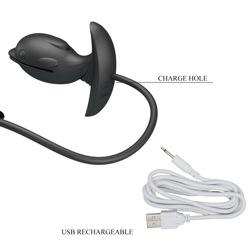 Pretty Love - Plug Anal Delfin Inflable &Amp; Recargable 7 Pretty Love - Plug Anal Delfin Inflable &Amp; Recargable - Imagen 7