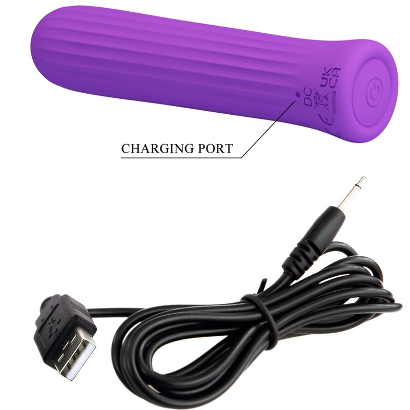 Pretty Love - Blanche Vibrador Estimulador Lila 6 Pretty Love - Blanche Vibrador Estimulador Lila - Imagen 6