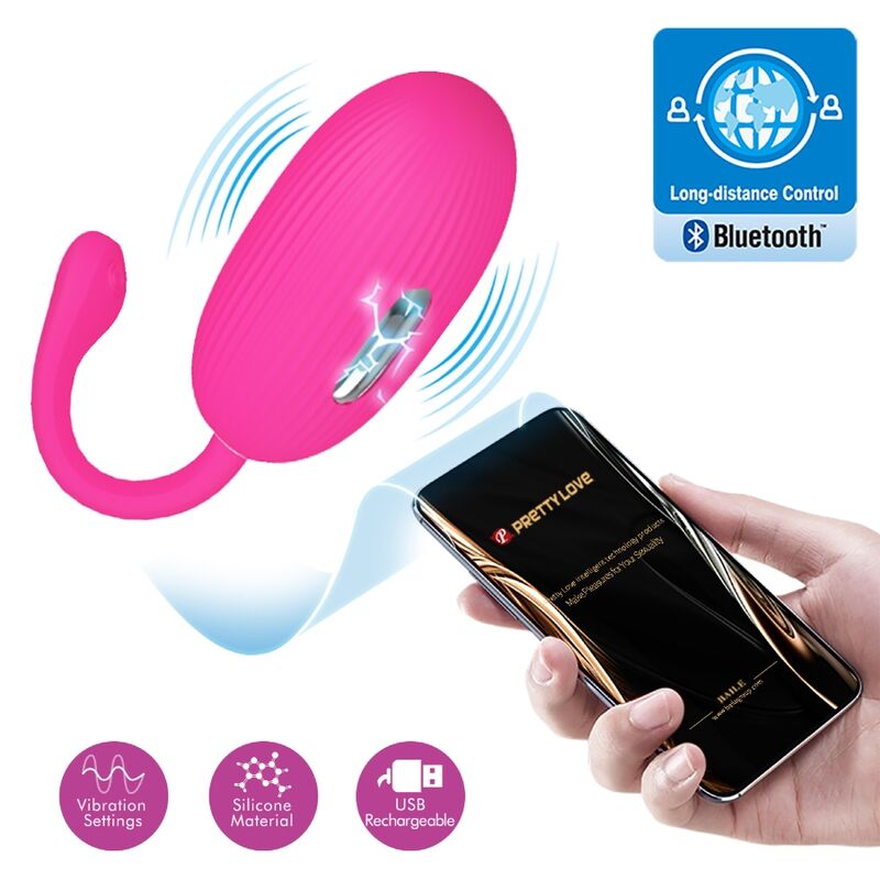 Pretty Love - Doreen Huevo Vibrador Recargable Magenta Control Remoto 6 Pretty Love - Doreen Huevo Vibrador Recargable Magenta Control Remoto - Imagen 6