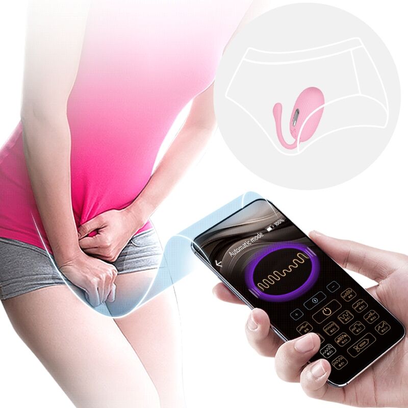 Pretty Love - Doreen Huevo Vibrador Recargable Rosa 7 Pretty Love - Doreen Huevo Vibrador Recargable Rosa - Imagen 7