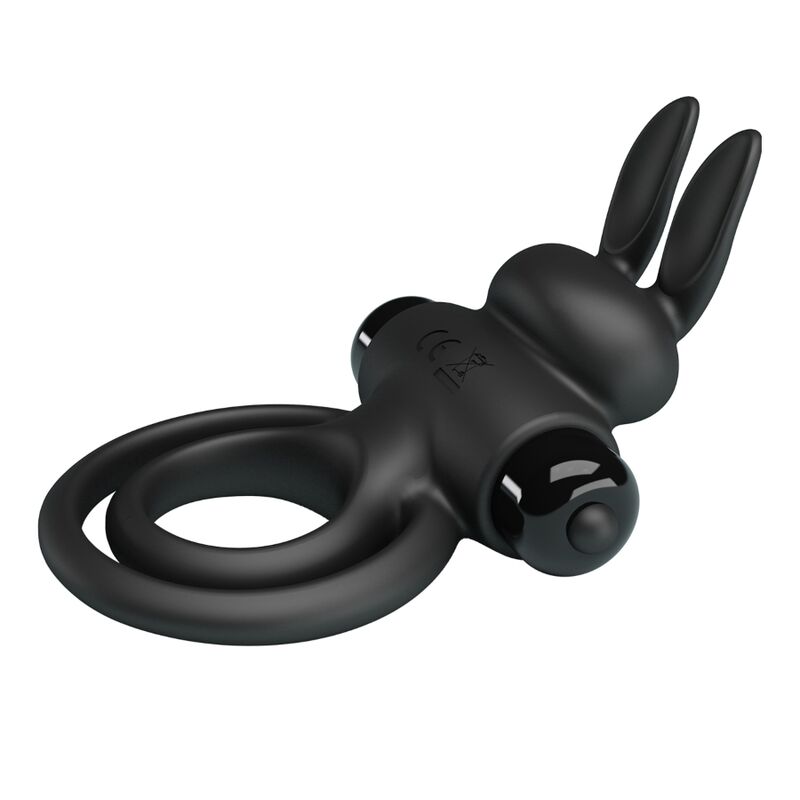 Pretty Love - Anillo Vibrador Iii Conejo Para Pene Negro 4 Pretty Love - Anillo Vibrador Iii Conejo Para Pene Negro - Imagen 4