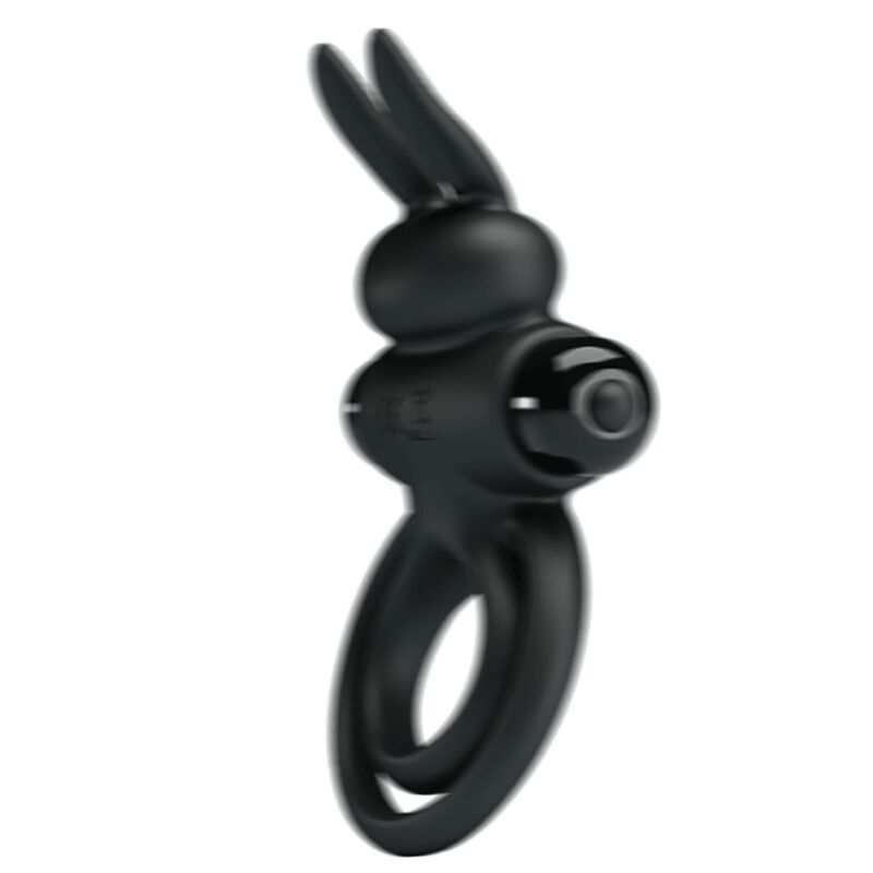 Pretty Love - Anillo Vibrador Iii Conejo Para Pene Negro 5 Pretty Love - Anillo Vibrador Iii Conejo Para Pene Negro - Imagen 5