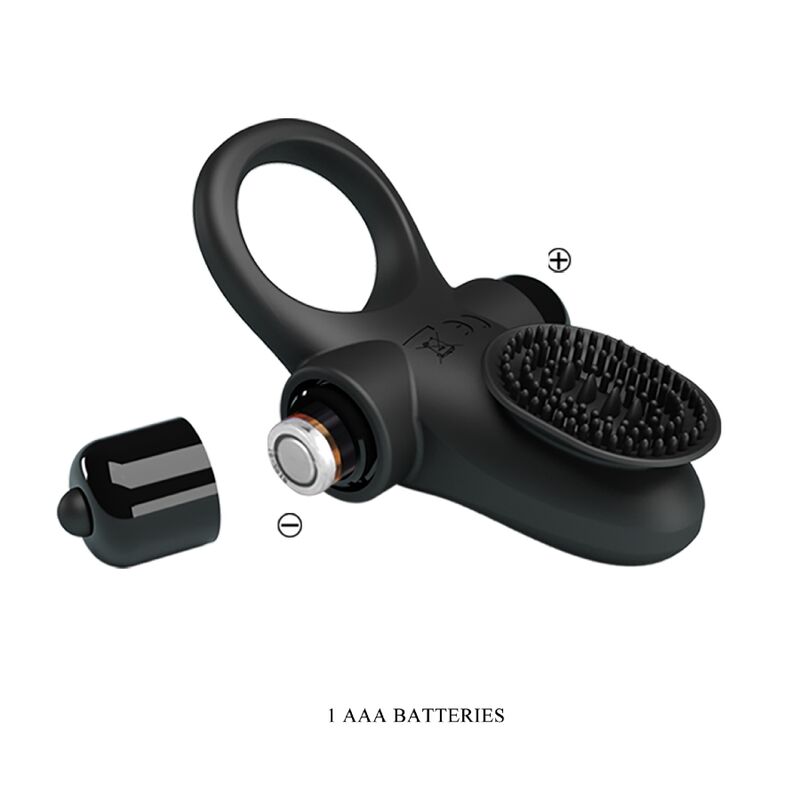 Pretty Love - Anillo Vibrador Ii Para Pene Negro 8 Pretty Love - Anillo Vibrador Ii Para Pene Negro - Imagen 8