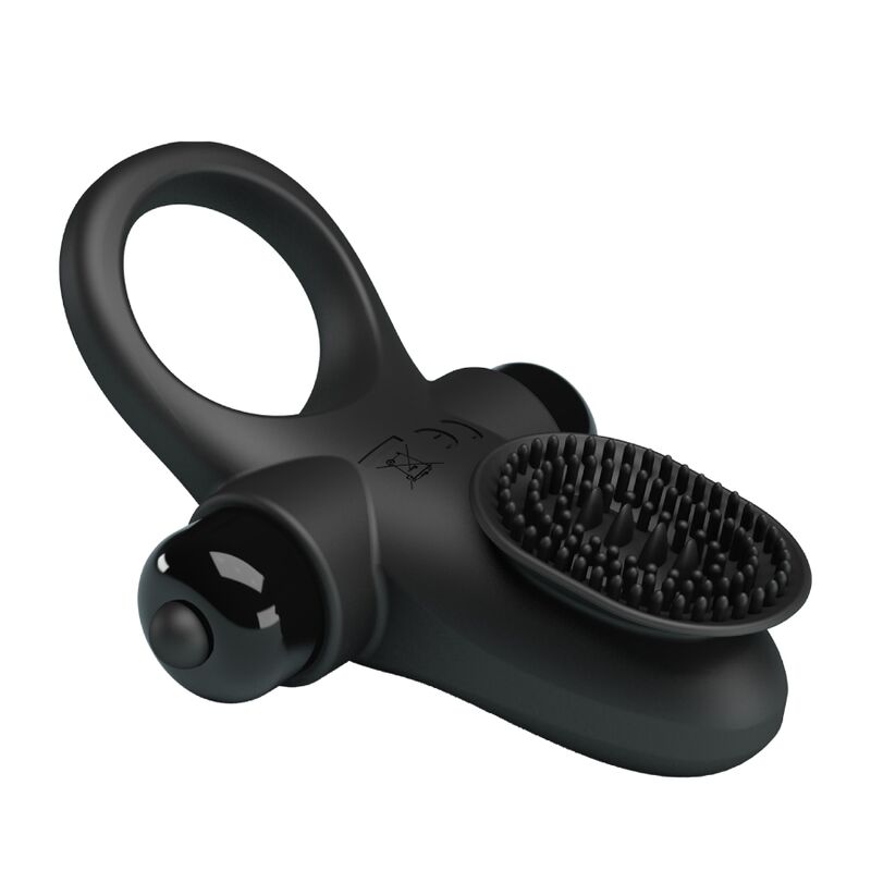 Pretty Love - Anillo Vibrador Ii Para Pene Negro 5 Pretty Love - Anillo Vibrador Ii Para Pene Negro - Imagen 5