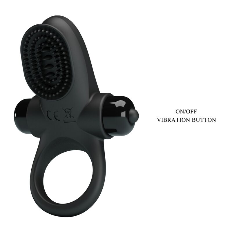 Pretty Love - Anillo Vibrador Ii Para Pene Negro 7 Pretty Love - Anillo Vibrador Ii Para Pene Negro - Imagen 7