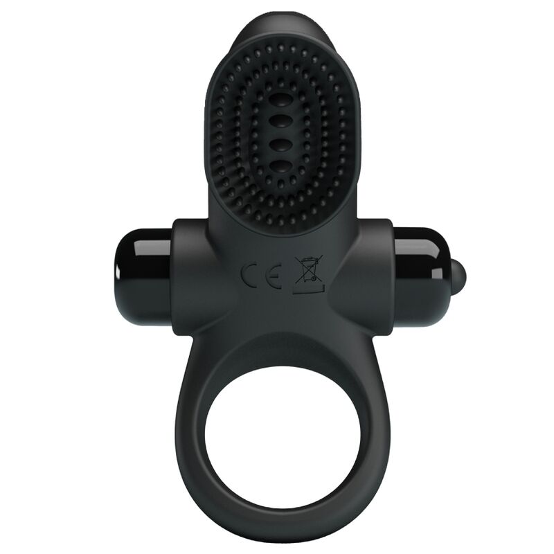 Pretty Love - Anillo Vibrador Ii Para Pene Negro 1 Pretty Love - Anillo Vibrador Ii Para Pene Negro
