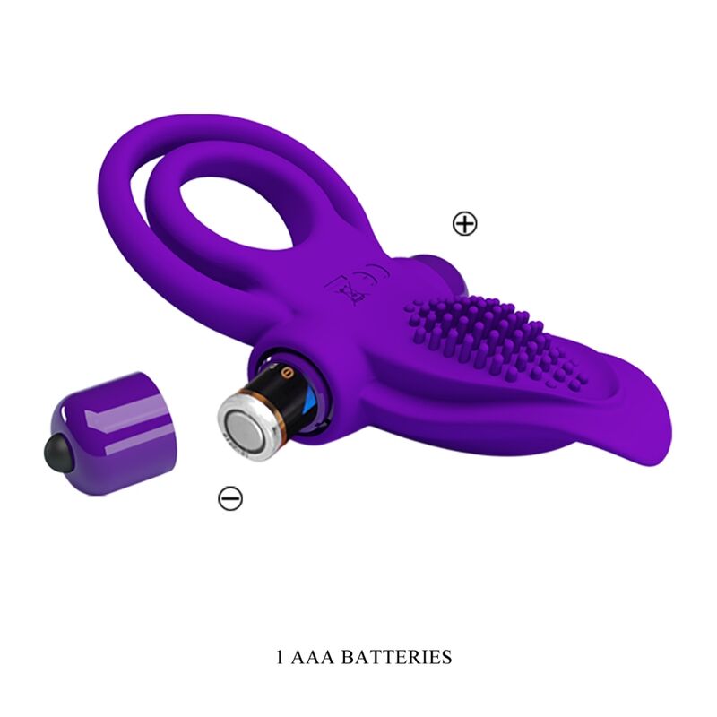 Pretty Love - Anillo Vibrador Para Pene Morado 8 Pretty Love - Anillo Vibrador Para Pene Morado - Imagen 8