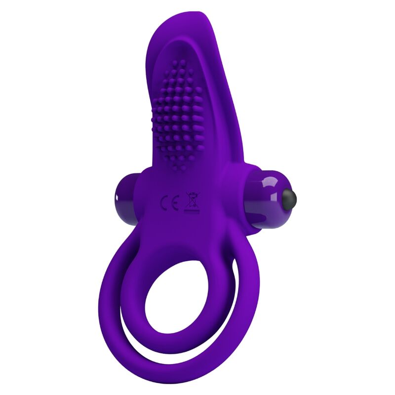 Pretty Love - Anillo Vibrador Para Pene Morado 4 Pretty Love - Anillo Vibrador Para Pene Morado - Imagen 4