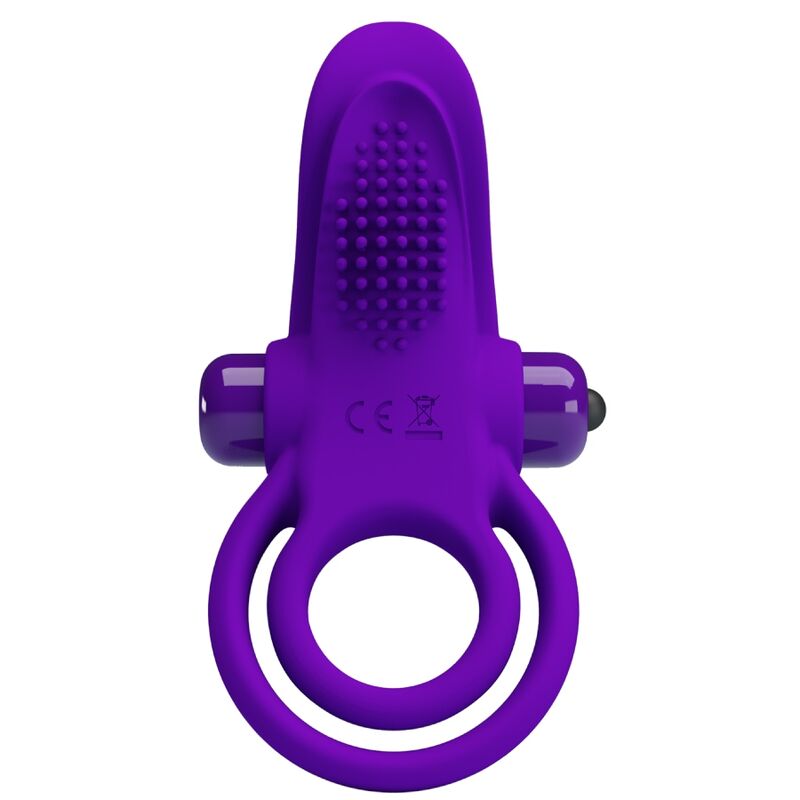 Pretty Love - Anillo Vibrador Para Pene Morado 2 Pretty Love - Anillo Vibrador Para Pene Morado - Imagen 2