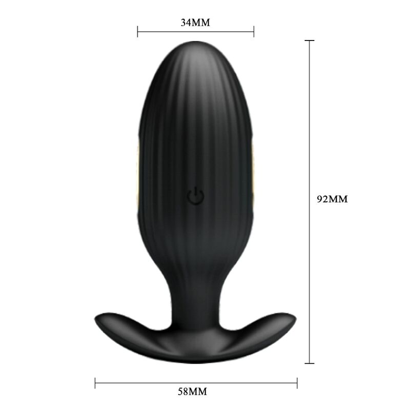 Pretty Love - Jefferson Plug Anal Controlado Por App Negro 4 Pretty Love - Jefferson Plug Anal Controlado Por App Negro - Imagen 4