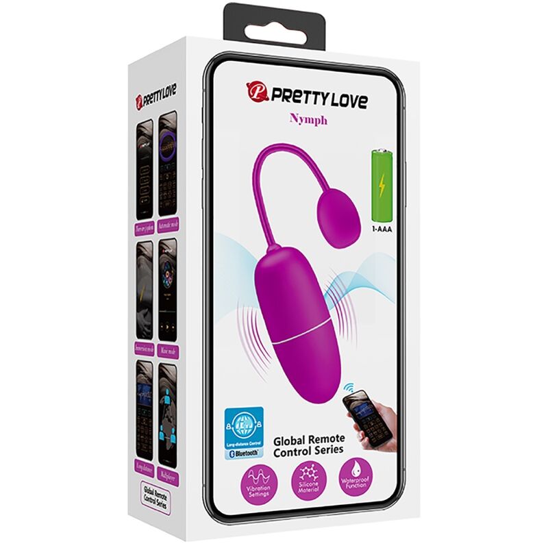 Pretty Love - Nymph Huevo Vibrador Controlado Por App Violeta 16 Pretty Love - Nymph Huevo Vibrador Controlado Por App Violeta - Imagen 16