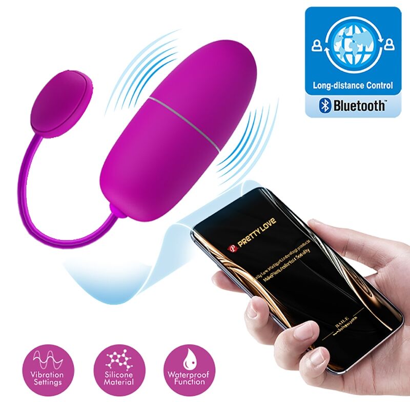 Pretty Love - Nymph Huevo Vibrador Controlado Por App Violeta 8 Pretty Love - Nymph Huevo Vibrador Controlado Por App Violeta - Imagen 8