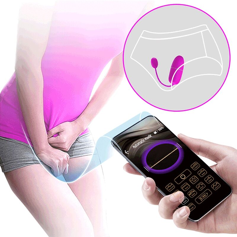 Pretty Love - Nymph Huevo Vibrador Controlado Por App Violeta 9 Pretty Love - Nymph Huevo Vibrador Controlado Por App Violeta - Imagen 9