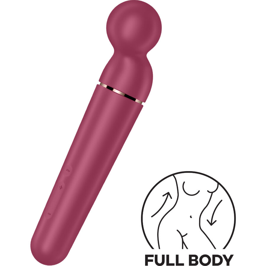 Satisfyer - Planet Wand-Er Masajeador Vibrador Berry 5 Satisfyer - Planet Wand-Er Masajeador Vibrador Berry - Imagen 5