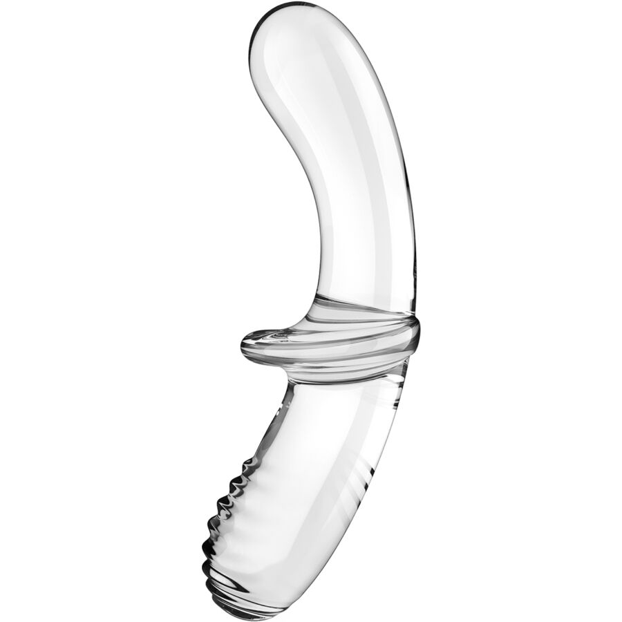 Satisfyer - Double Crystal Dildo Transparente 2 Satisfyer - Double Crystal Dildo Transparente - Imagen 2