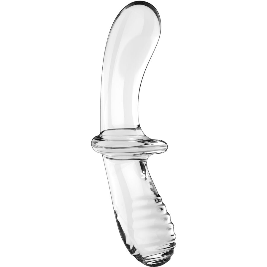 Satisfyer - Double Crystal Dildo Transparente 3 Satisfyer - Double Crystal Dildo Transparente - Imagen 3